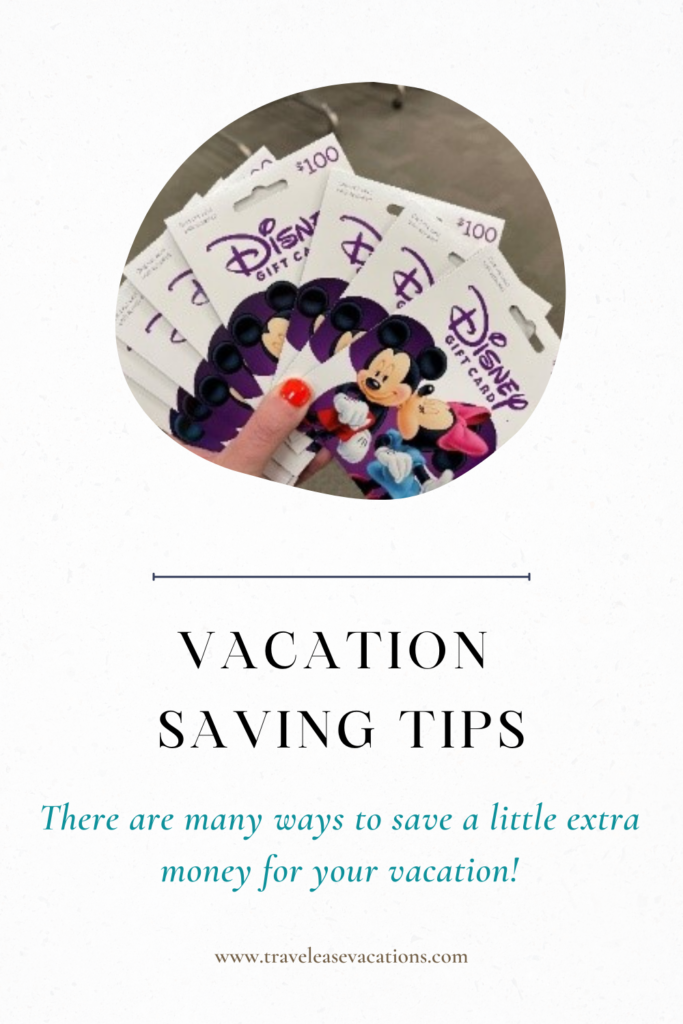 Vacation Savings Tips