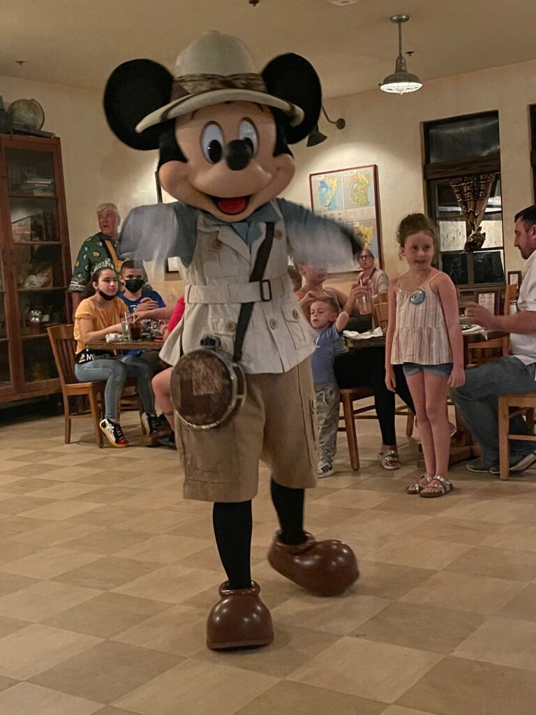 Adventure Mickey at Tusker House