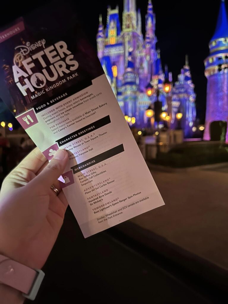 Disney World After Hours Event