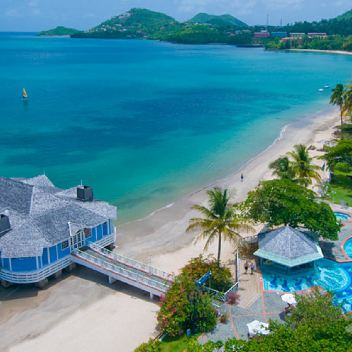 The Beautiful Halcyon Beach Resort in St. Lucia - Travel Ease